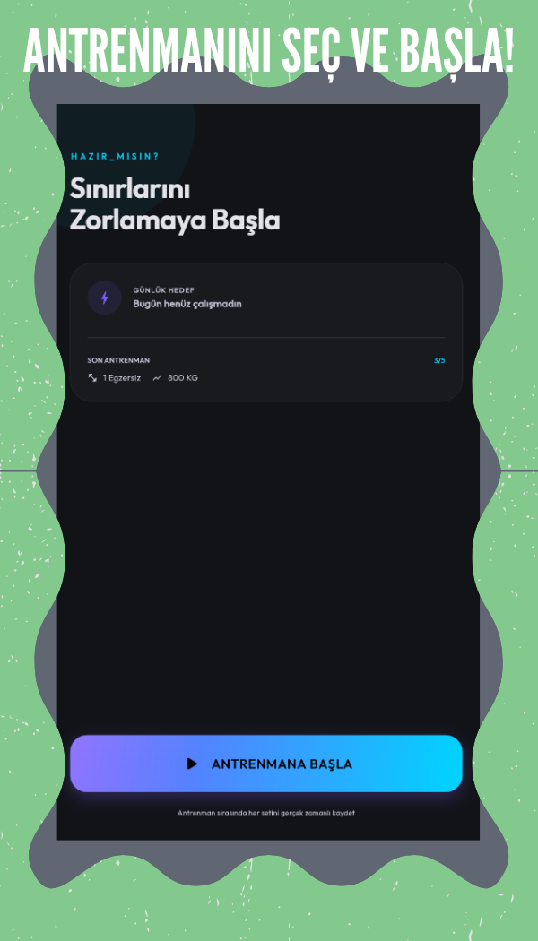 Stat Boost antrenmana başlama ekranı